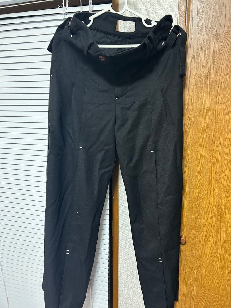 NULLUS 24AW WOOLBLENDTAILORED TROUSERパンツ