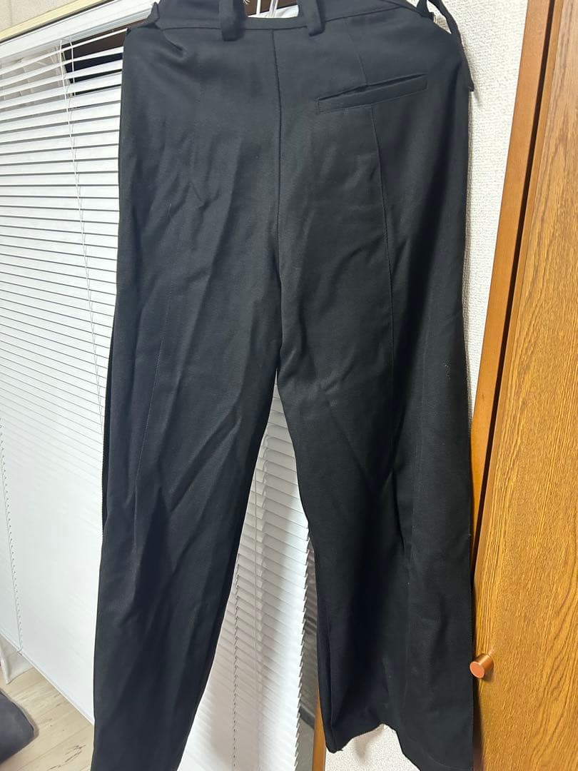 NULLUS 24AW WOOLBLENDTAILORED TROUSERパンツ