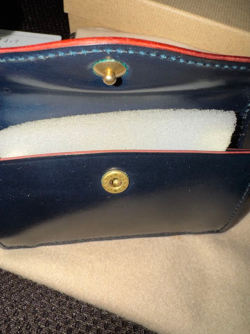 【未使用】ganzo六本木店限定スマート三つ折りウォレット