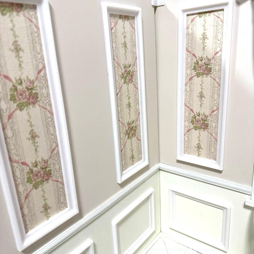 ドールハウス 背景ボード ミニチュア ブライス 3月17日までの短期出品