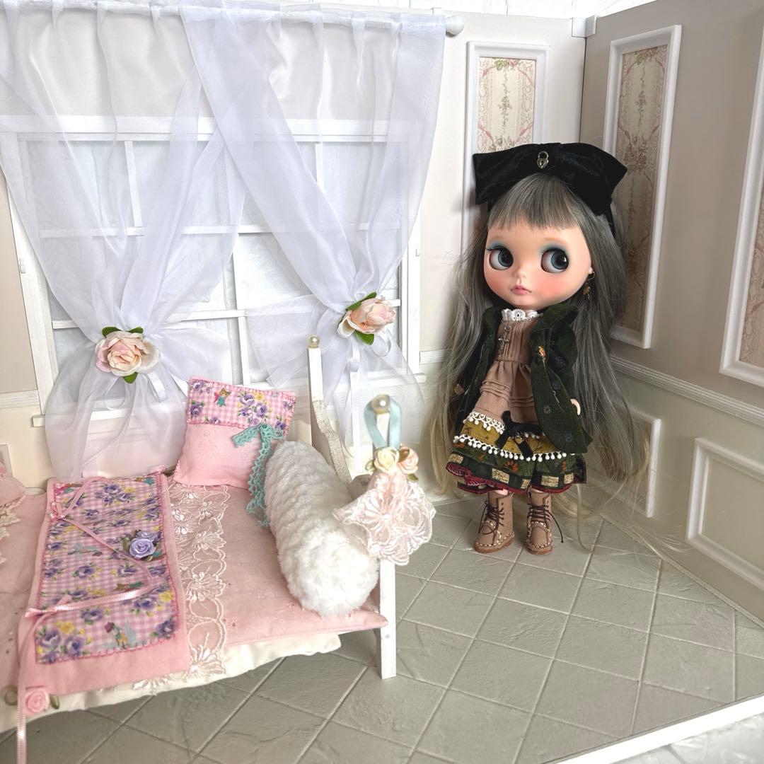 ドールハウス 背景ボード ミニチュア ブライス 3月17日までの短期出品