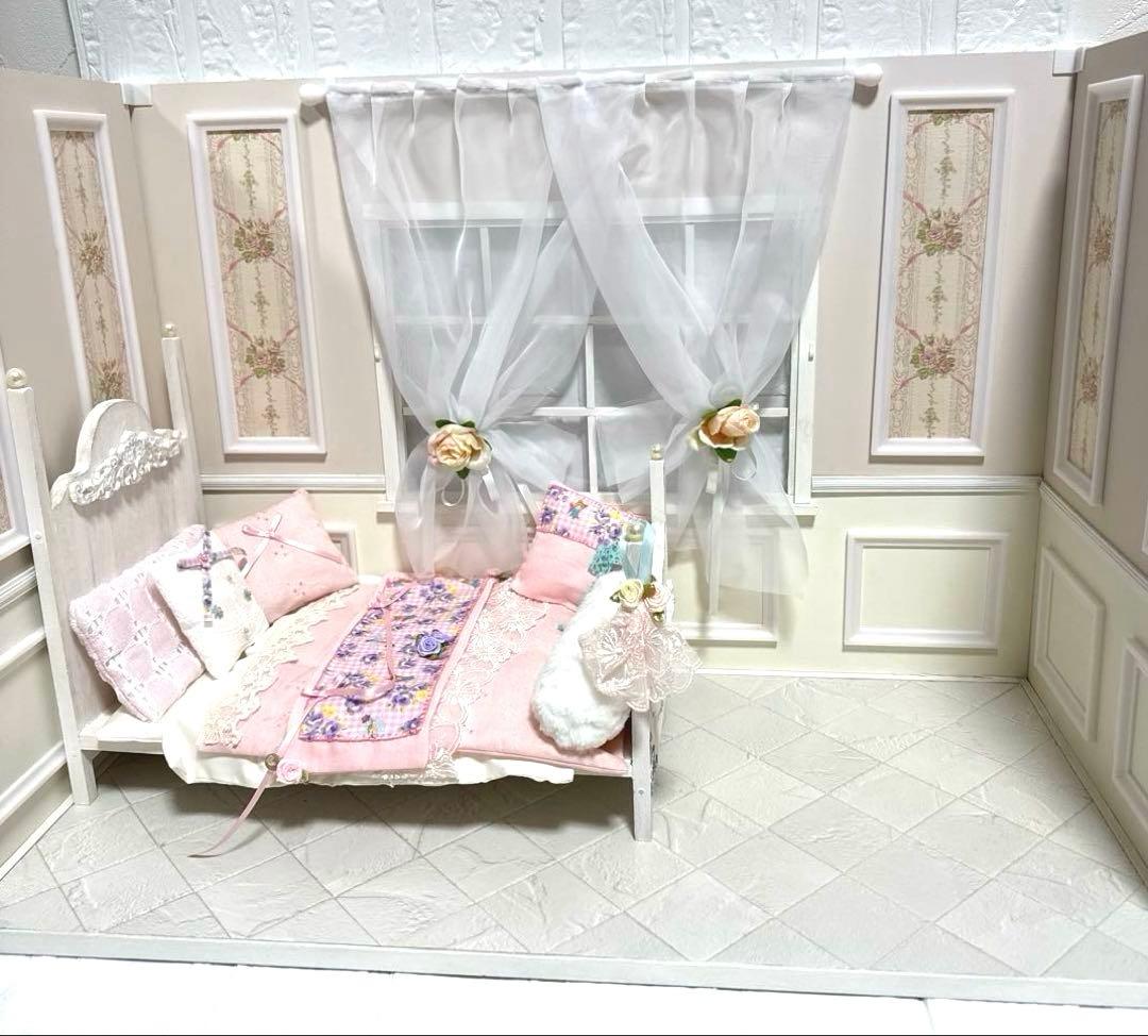 ドールハウス 背景ボード ミニチュア ブライス 3月17日までの短期出品