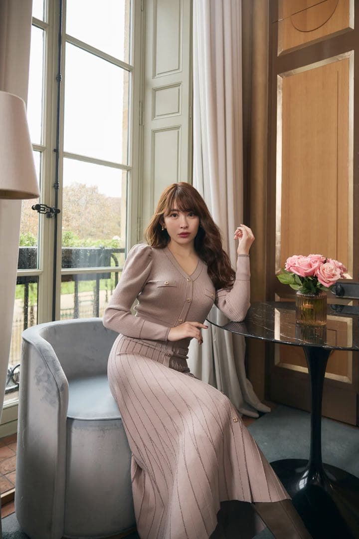 ワンピース Suite Room Knit Long Dress