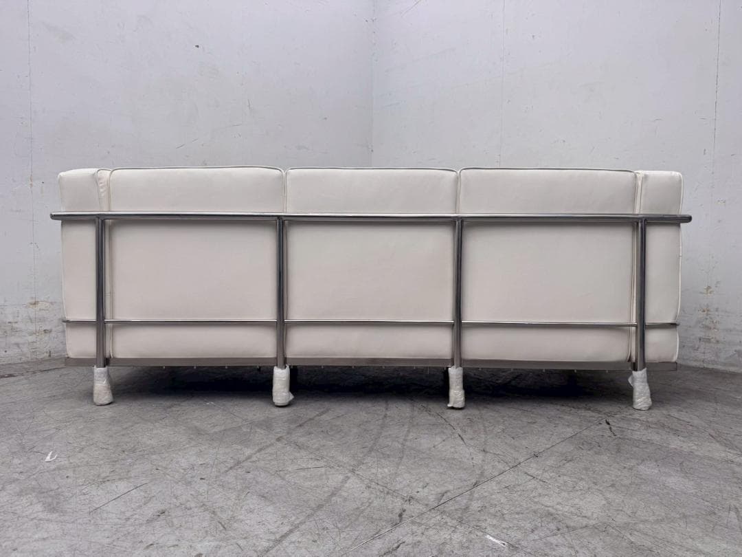 T7330☆未使用品☆ル・コルビュジェ☆LC2☆本革☆グランコンフォール☆3P