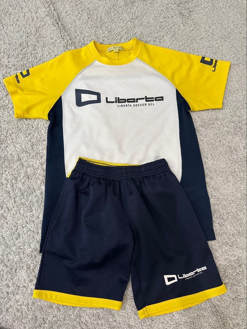 リベルタサッカースクールユニフォーム145【半袖・長袖】セット
