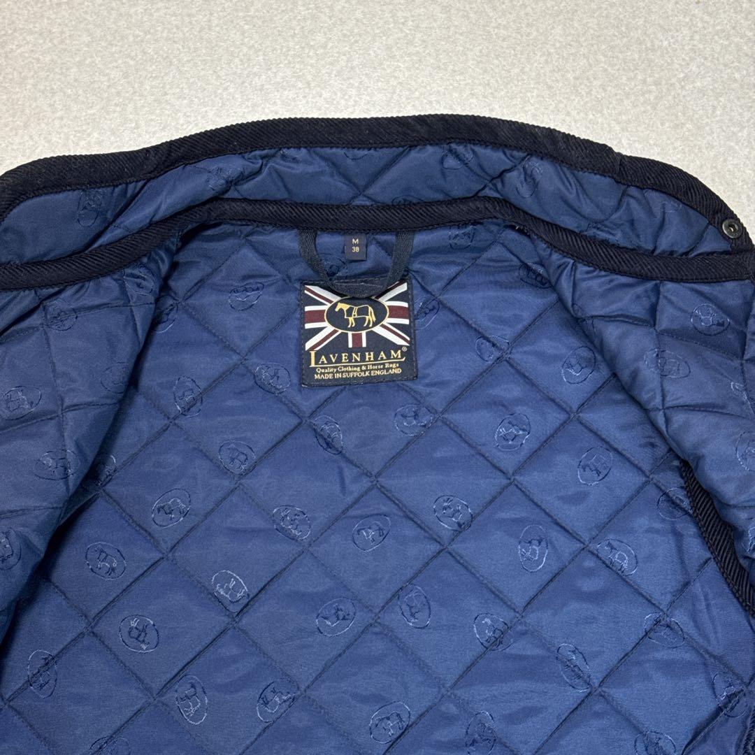 コメント要確認⭐️ラベンハム LAVENHAM キルティングベスト M 38
