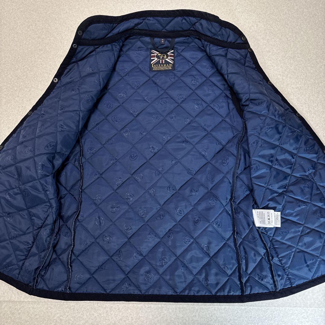 コメント要確認⭐️ラベンハム LAVENHAM キルティングベスト M 38