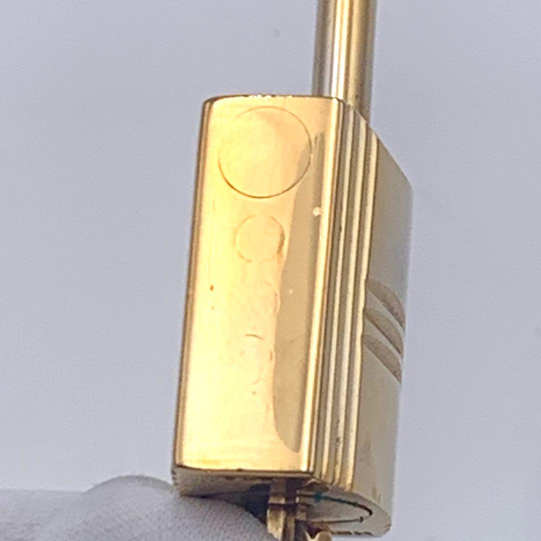 ★HERMESエルメス カデナ 24Kメッキ No.104 クロシェット 鍵付き