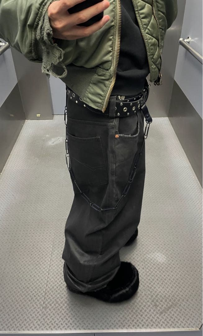 off−white オフホワイト　クリップウォレットチェーン　ヴァージル