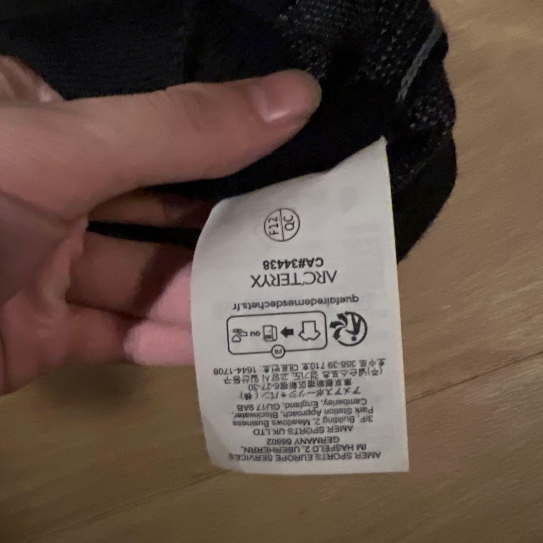 ARC'TERYX ブラックニット帽 C43438