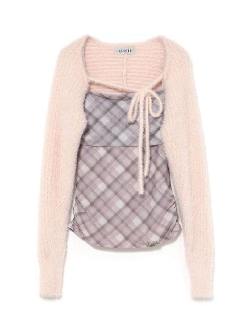 BUBBLES ベアトップアンサンブル ピンク