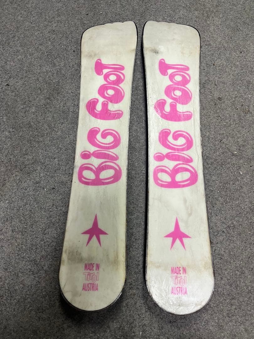 【クナイスル ピンク】ビッグフット 65cm バッグ付き！コレクタースキー