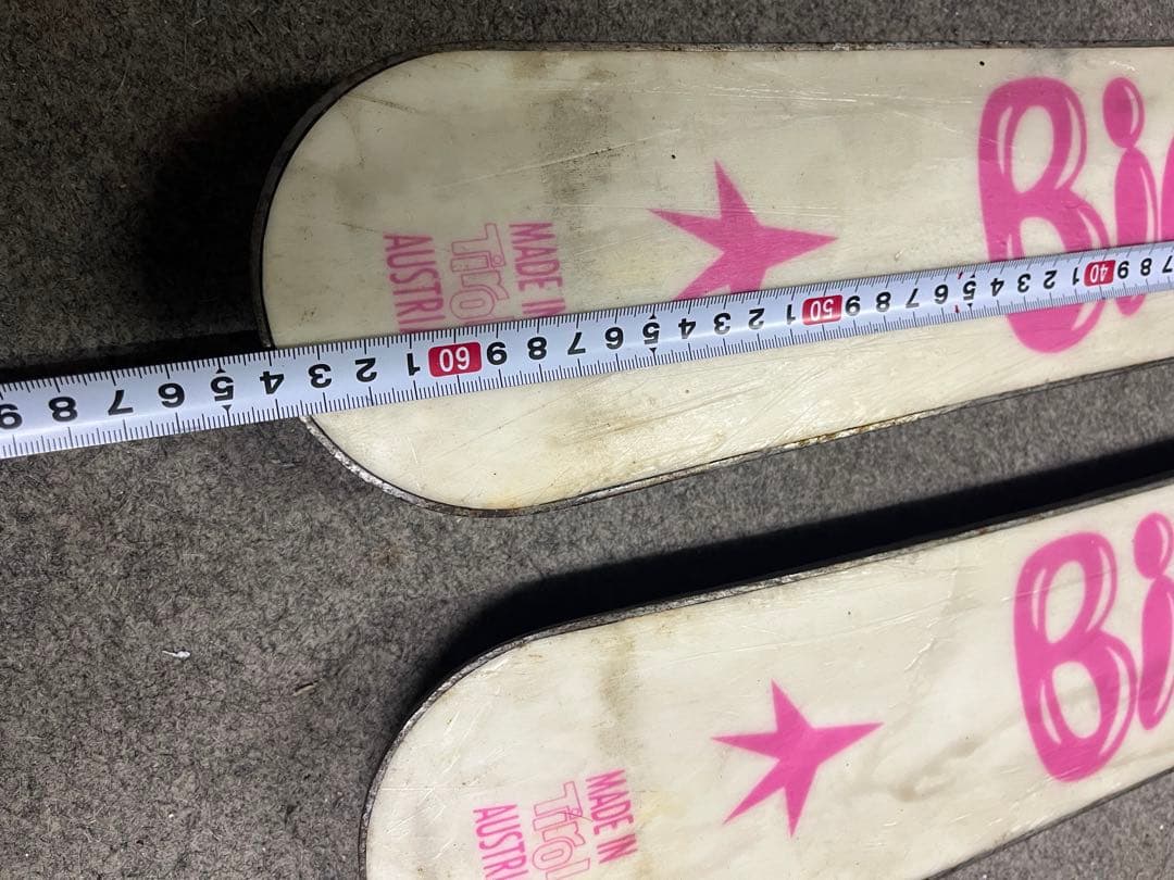 【クナイスル ピンク】ビッグフット 65cm バッグ付き！コレクタースキー