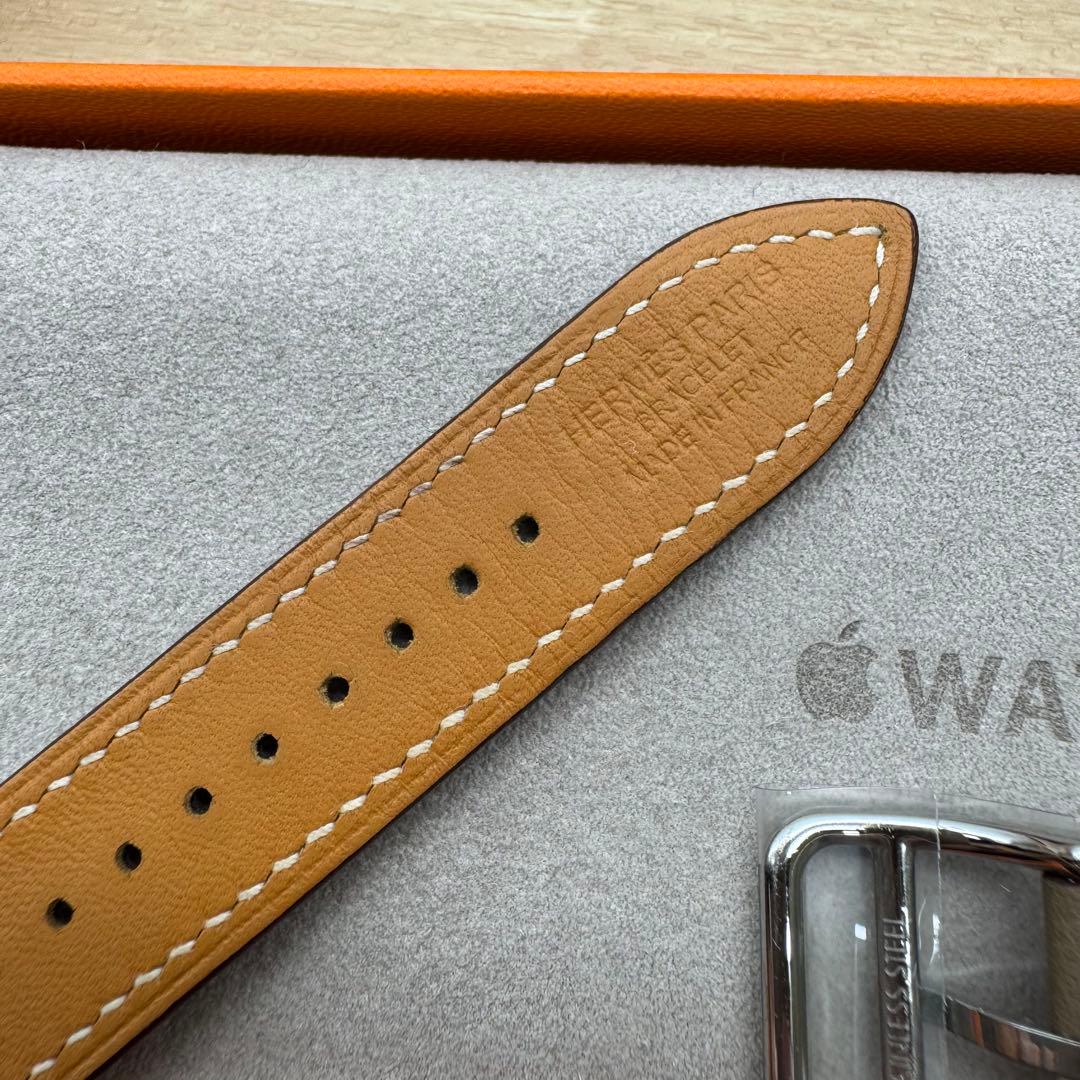 2178 Apple Watch エルメス　エトゥープ　ドゥブルトゥール　二重