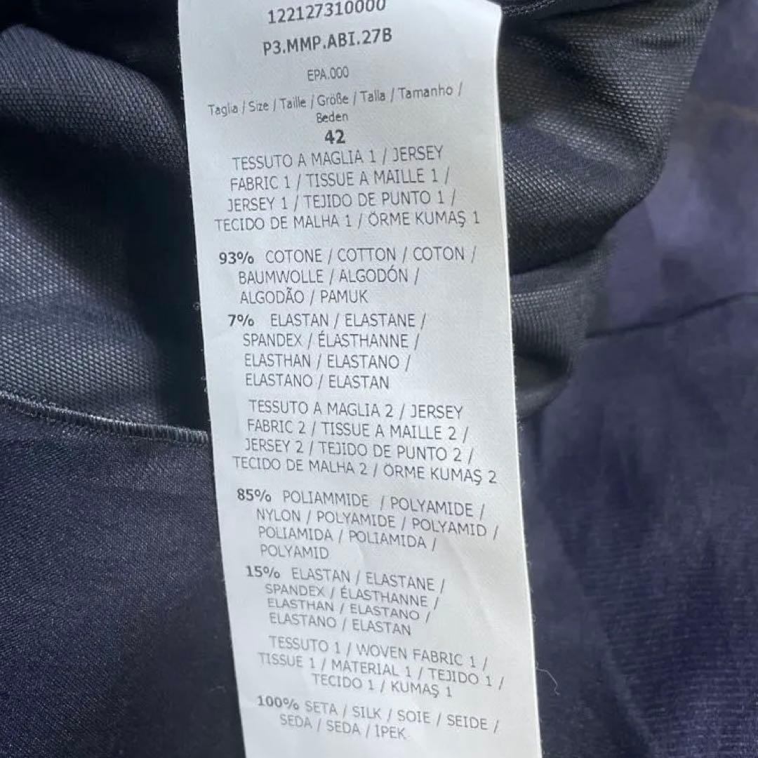 美品　Max Mara シルク　白タグ Lサイズ 花柄ワンピース