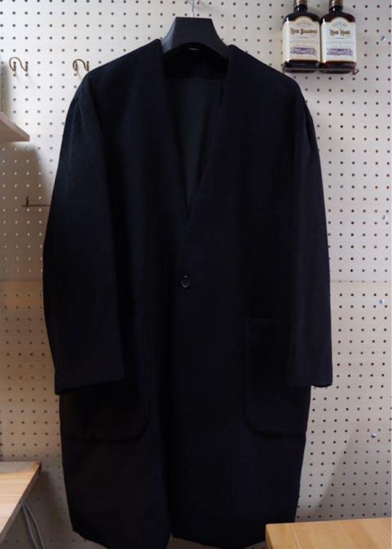 kreepe ノーカラーコート STUDIOUS ブラックMサイズ