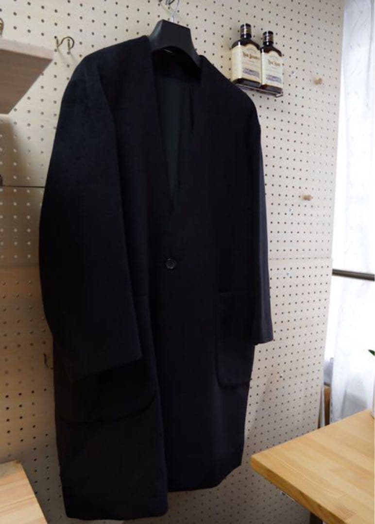 kreepe ノーカラーコート STUDIOUS ブラックMサイズ