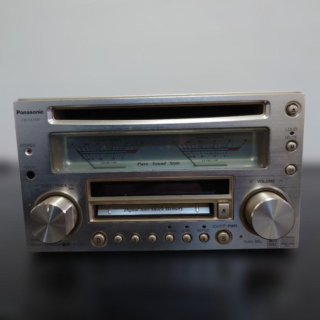 Panasonic CQ-VX5500 カーオーディオ　ジャンク