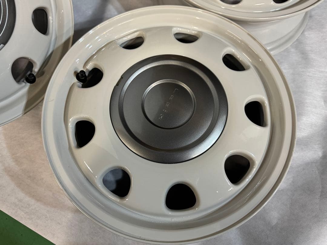 新車外し‼︎16日まで送料込み‼︎ ラパン　ショコラ　　純正 14インチ　ホイール