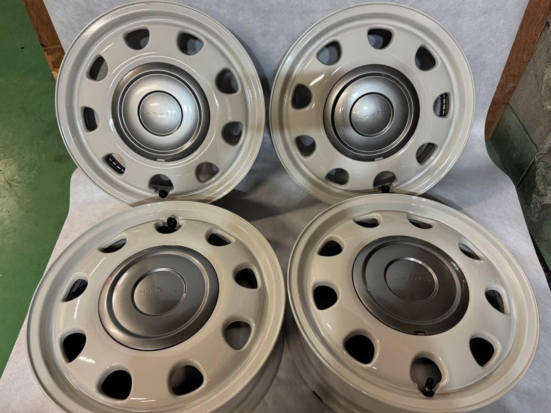 新車外し‼︎16日まで送料込み‼︎ ラパン　ショコラ　　純正 14インチ　ホイール