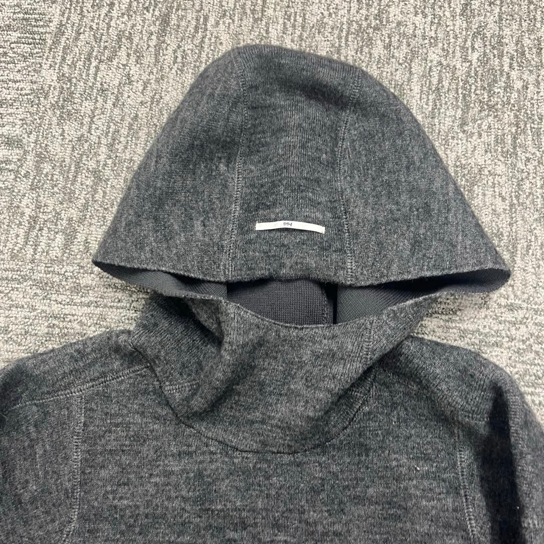 PGG パーリーゲイツ　ポリエステルヤーン フーディプルオーバー　パーカー