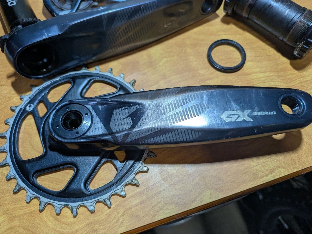 えんぼ様　SRAM GX クランクセット 12速 ブラック