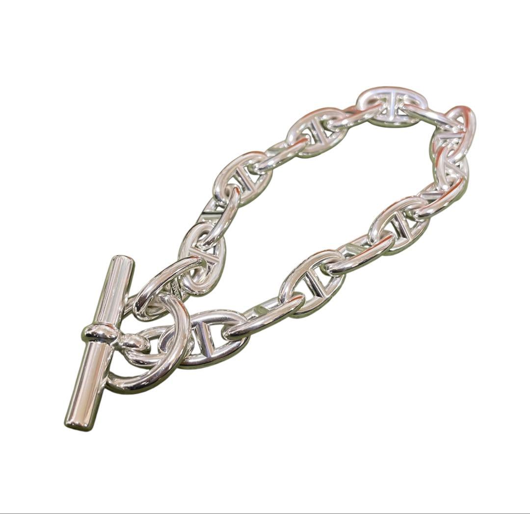 【希少・新品未使用】 GM 17 コマ エルメス シェーヌダンクル ブレスレット