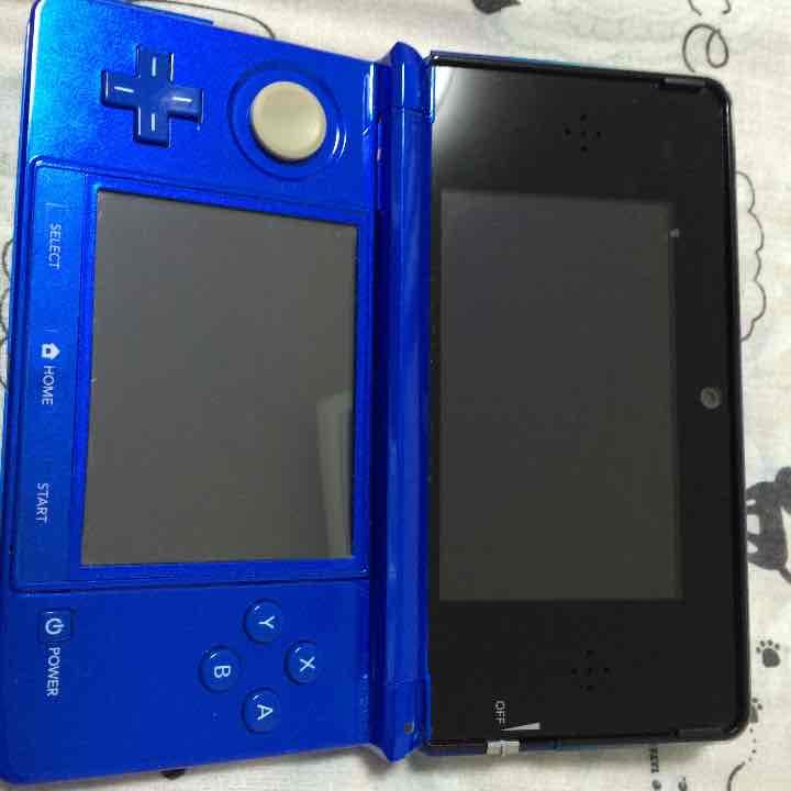 任天堂3DS COBALT BLUE モンスターハンター4G
