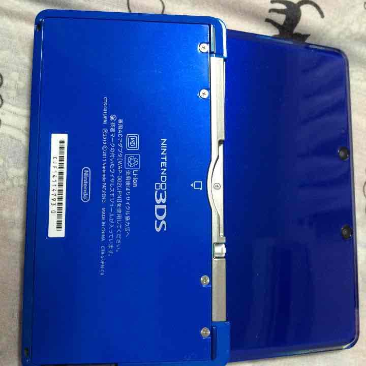 任天堂3DS COBALT BLUE モンスターハンター4G