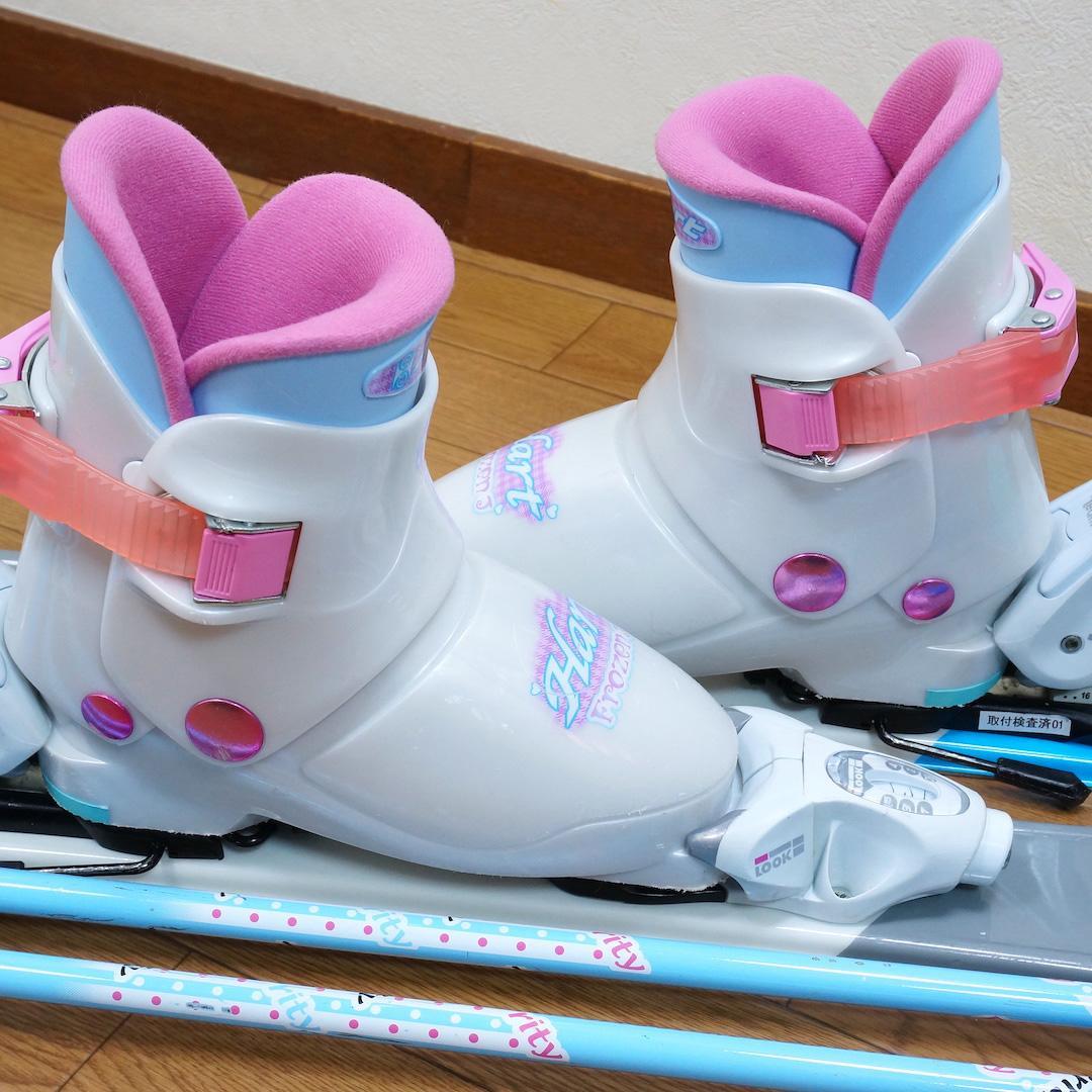 メンテ済 110cm 靴20cm P.PRITY スキーセット