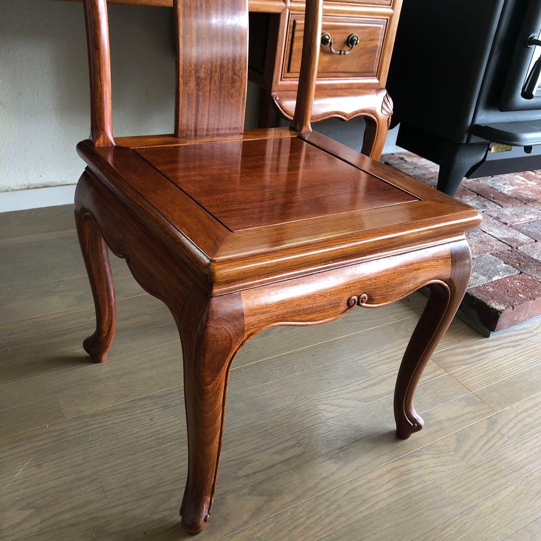 アンティーク　猫脚チェア　椅子　工芸品