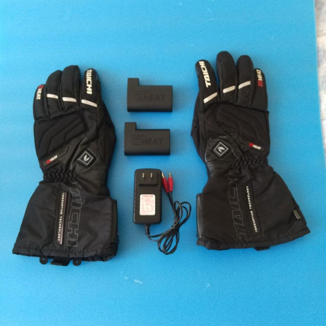 RSタイチ電熱グローブ▪Lサイズ▪バッテリー▪充電器 フルセット
