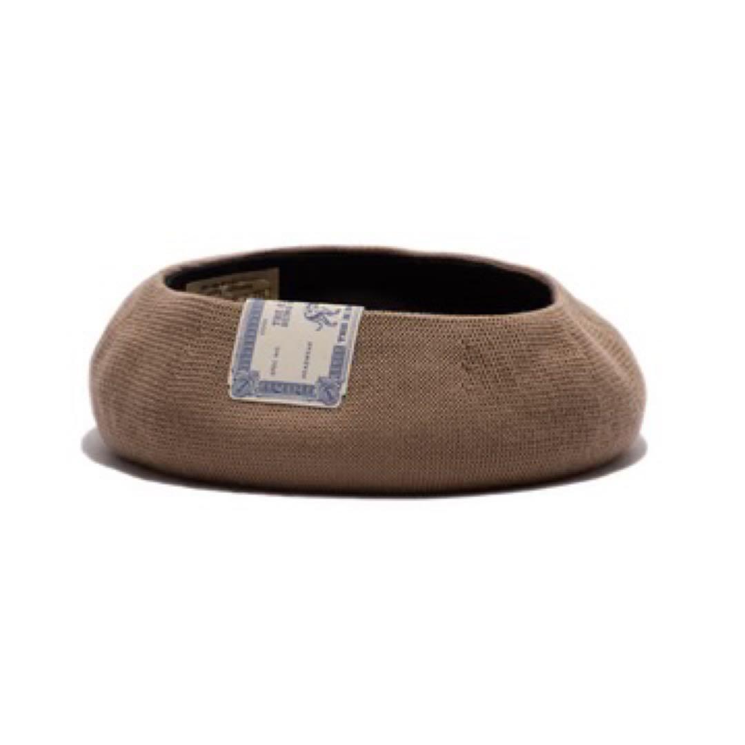 帽子 COTTON BASIC BERET - Moca D-01057