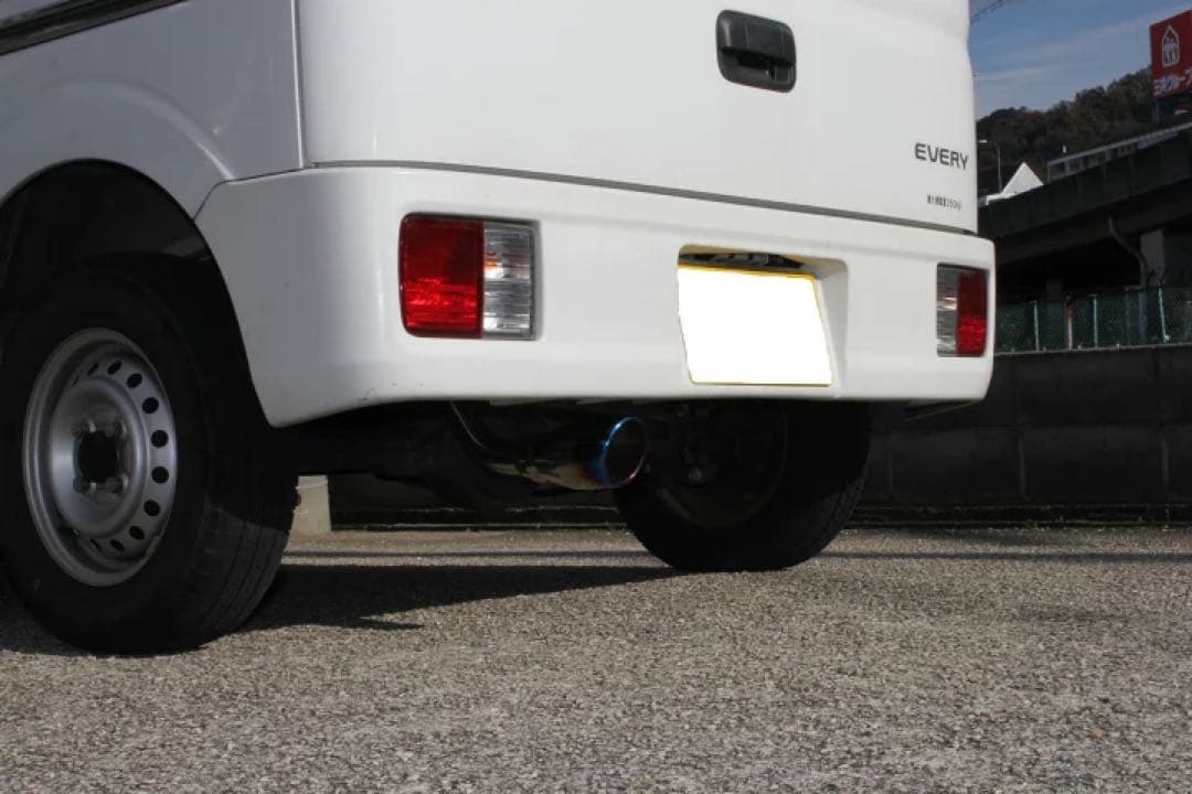 専用Bluefin スズキ エブリィ バン HBD-DA17V 1本出しマフラー