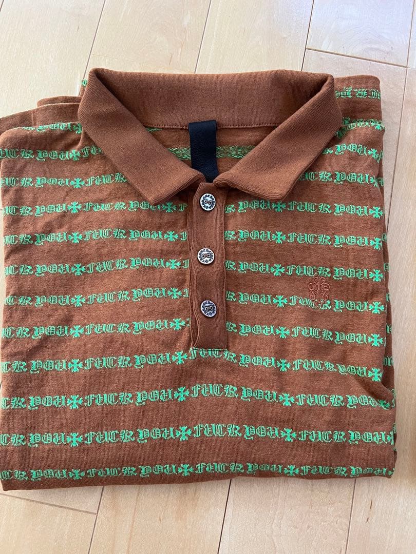 新品未使用　クロムハーツ　長袖ポロシャツ