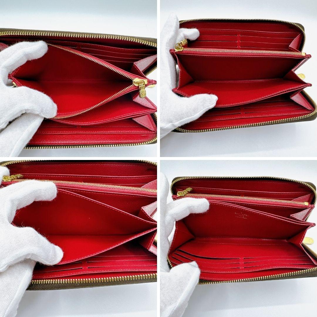 ルイヴィトン モノグラム M41895 ジッピーウォレット 長財布 フューシャ