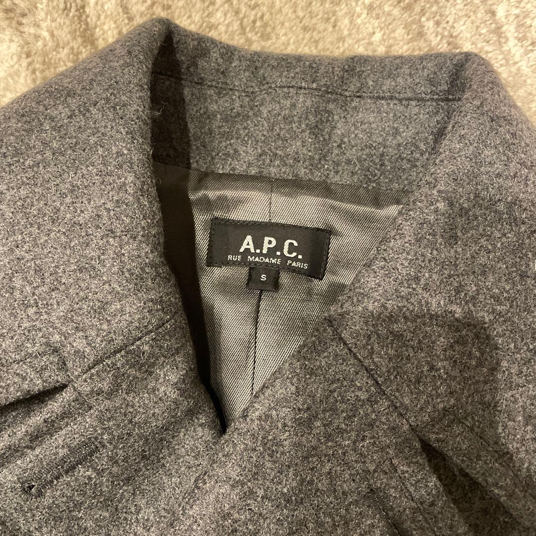 【オススメ】A.P.C アーペーセー　ピーコート　メンズ　超美品　厚手