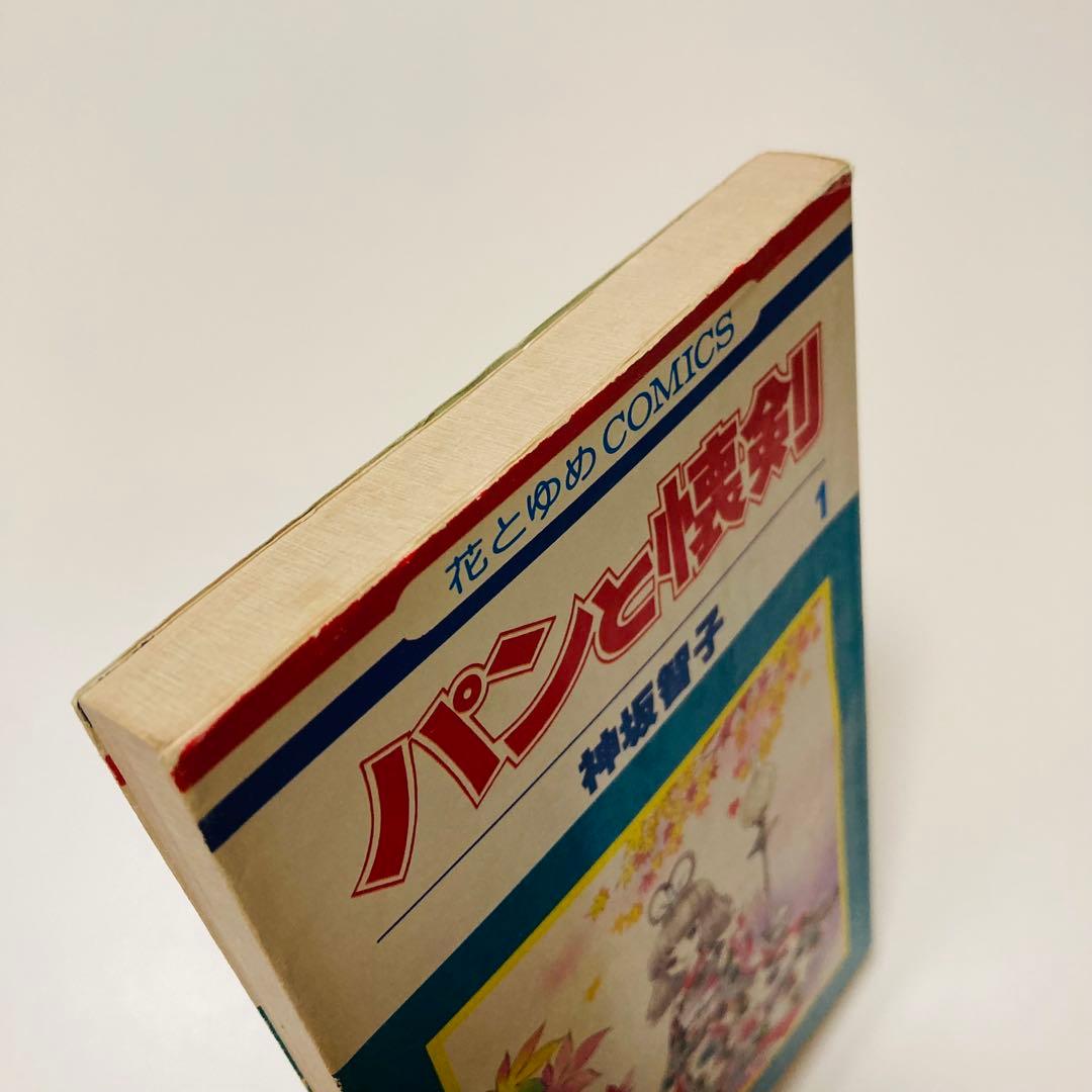 貴重✳️少女漫画『パンと懐剣 1巻 初版本』神坂智子／花とゆめコミック／1978年