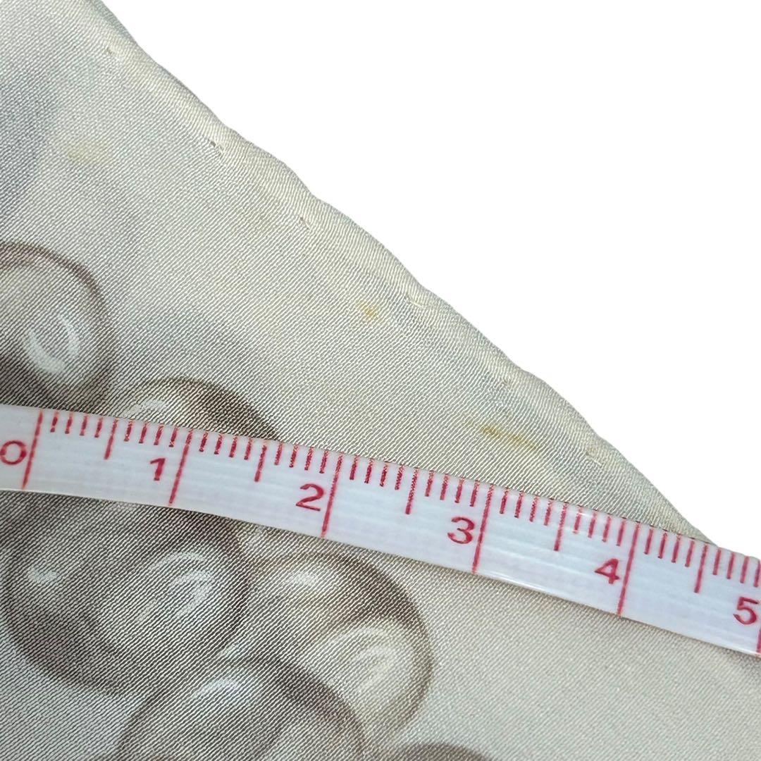 CHANEL シャネル　パール　ローズ　ベージュ　シルク　スカーフ