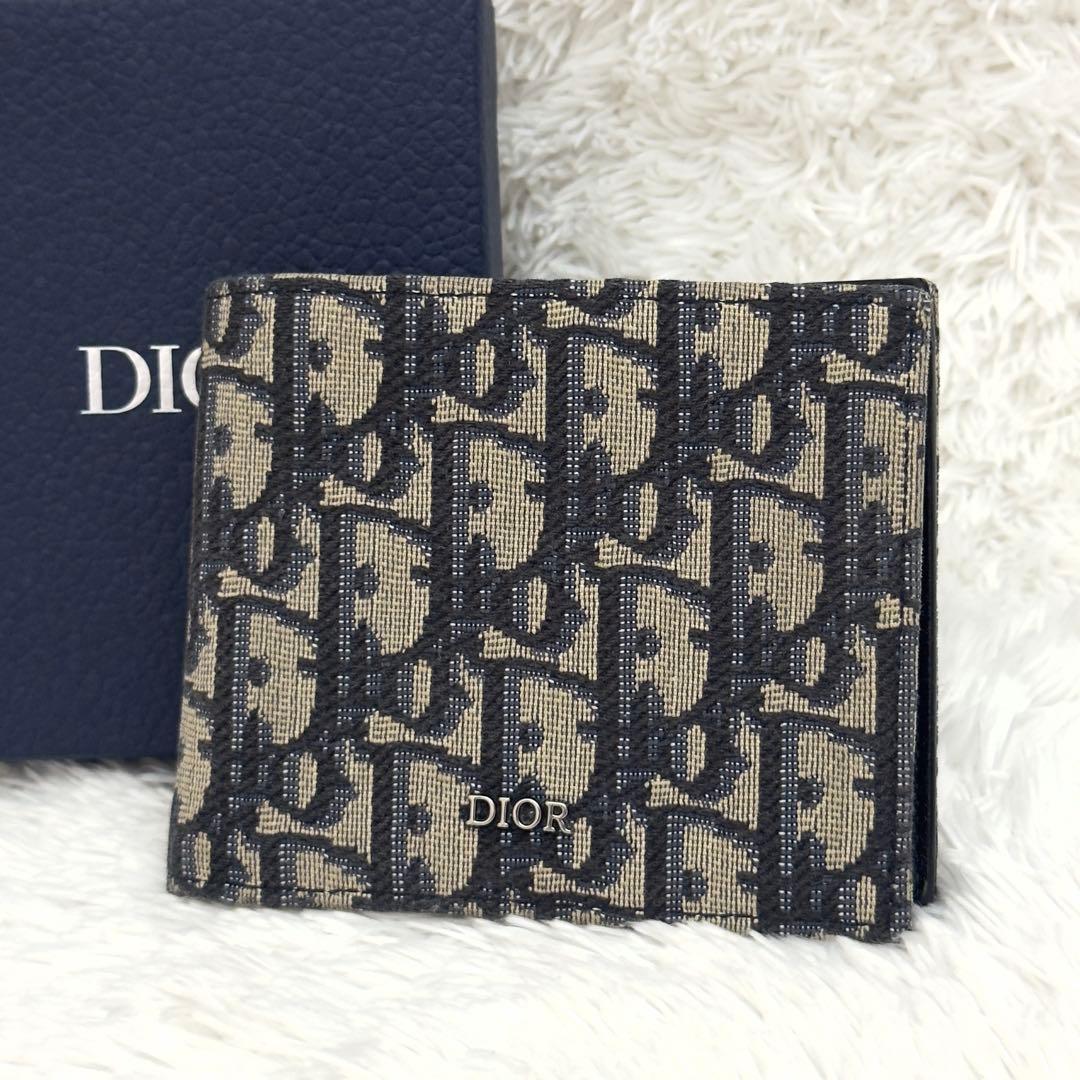 DIOR ディオール オブリーク トロッター 財布 ウォレット 二つ折り