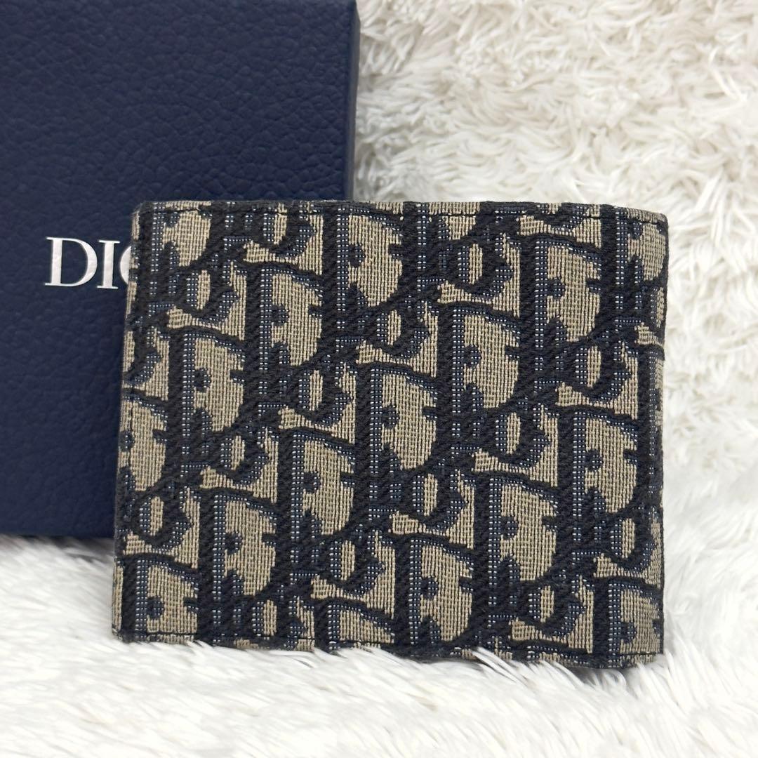 DIOR ディオール オブリーク トロッター 財布 ウォレット 二つ折り