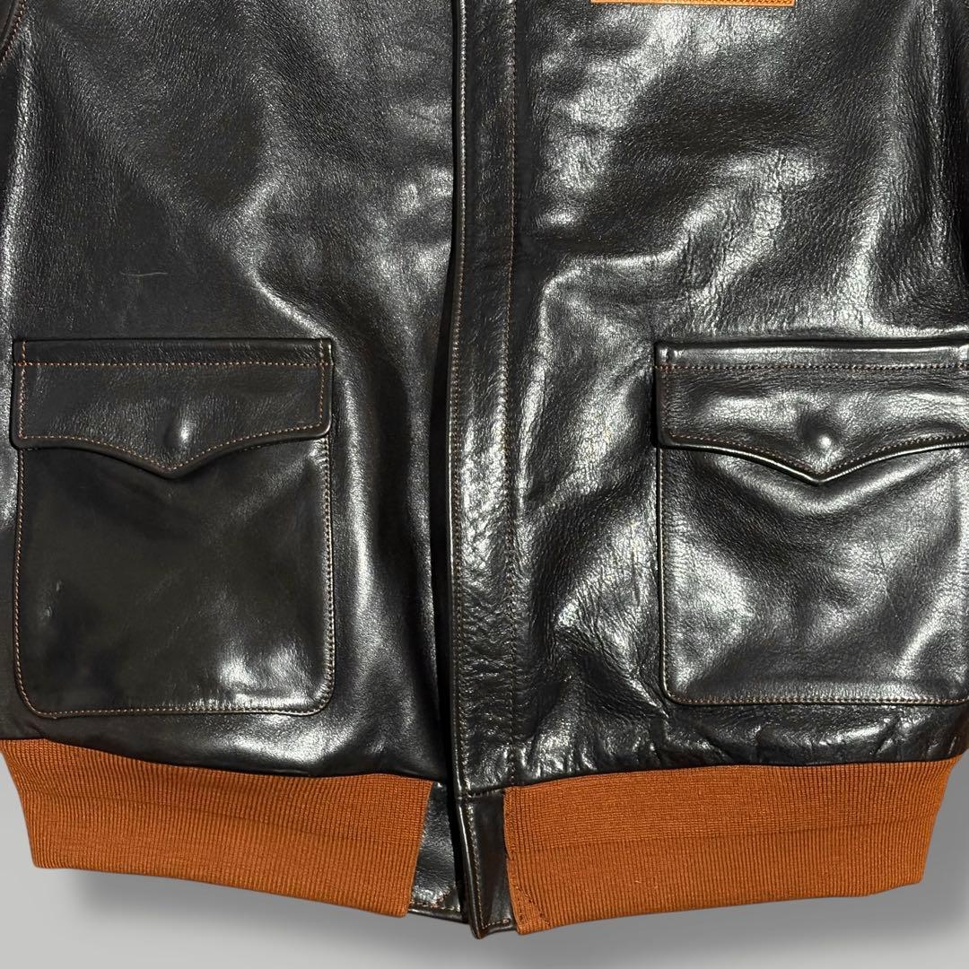 BLACK BLACK様 スタークハウツ フライトジャケット A-2ホースハイド