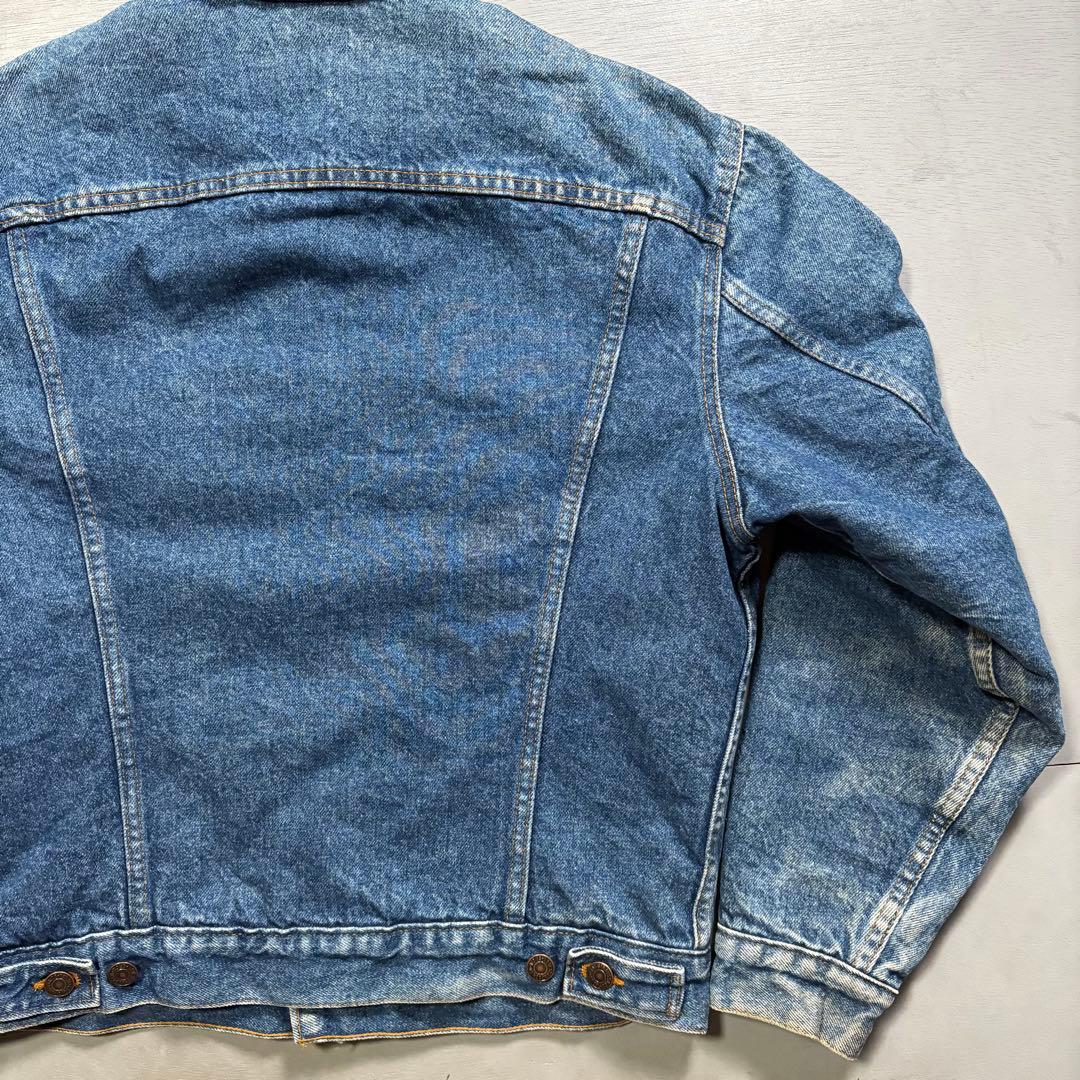 USA製　Levi's 70506-0316 デニムジャケット　裏地ブランケット