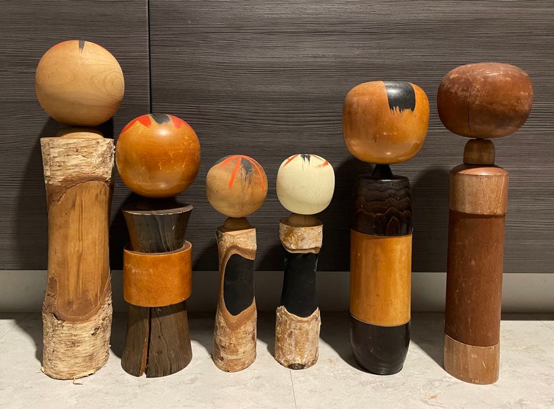 伝統 こけし 大量 50体 郷土玩具 セット まとめ まとめて kokeshi