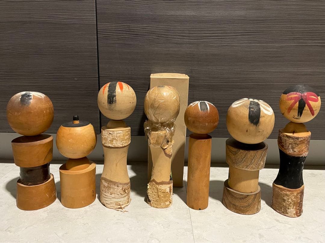 伝統 こけし 大量 50体 郷土玩具 セット まとめ まとめて kokeshi
