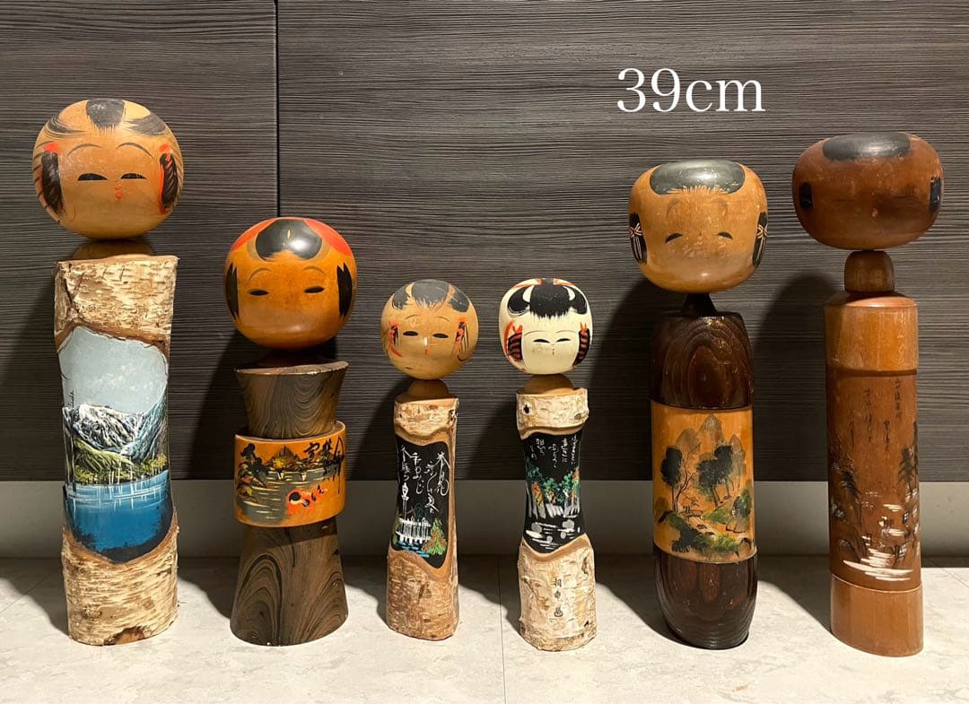 伝統 こけし 大量 50体 郷土玩具 セット まとめ まとめて kokeshi