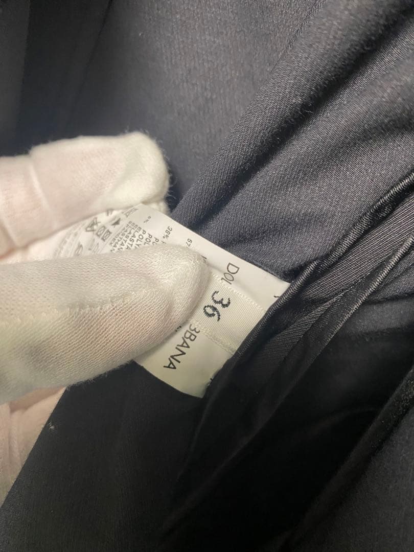 【大幅値下げ】DOLCE&GABBANA コート ブラック