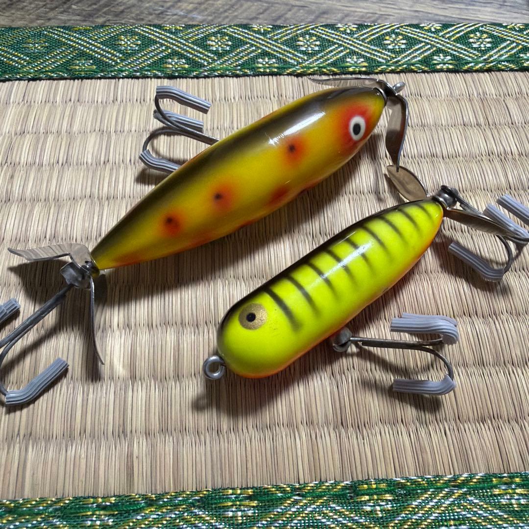 専用！　激レア！アンカタログ！オールド　ヘドン　ベビートーピード　縦割れ　吹き目