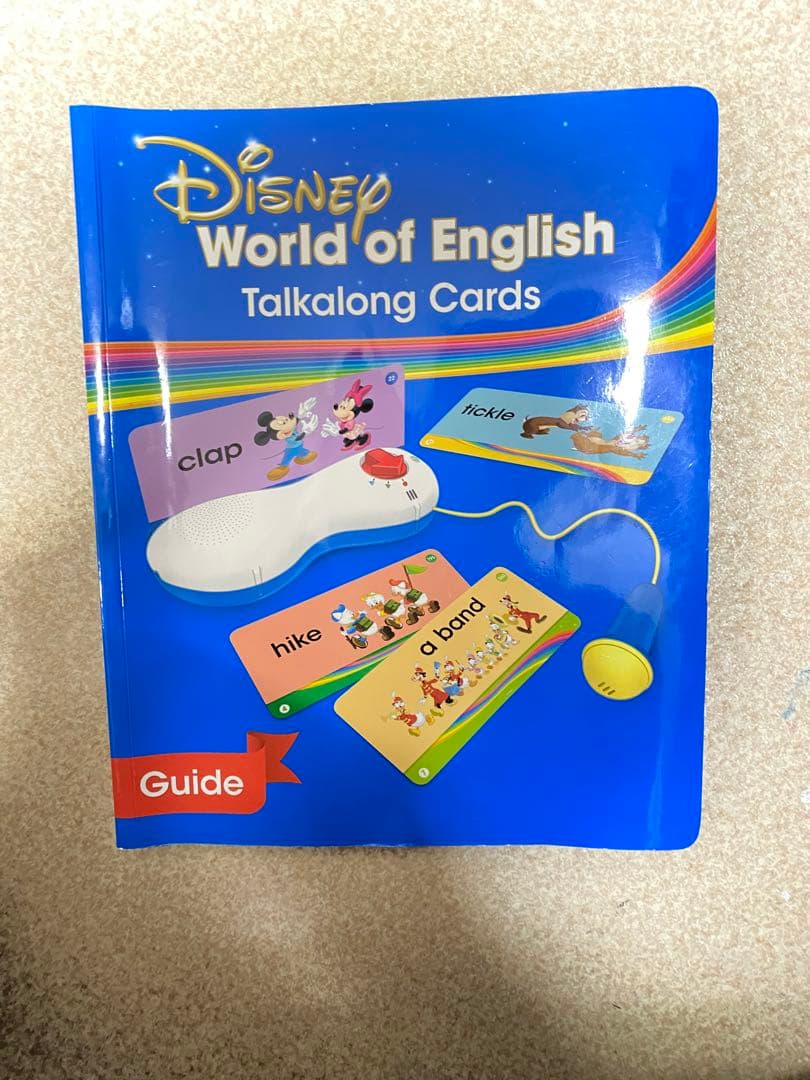 トークアロングカード　DWE ディズニー英語　 TAC dwe