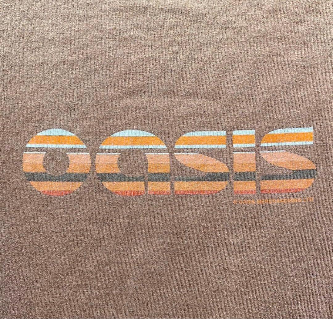OASIS Faded Gradient Logo Tee オアシス Tシャツ